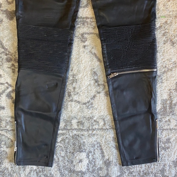 Zara Moto Jeans with Zippers